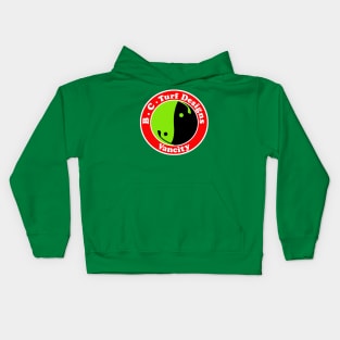 BC turf design logo 2 Kids Hoodie